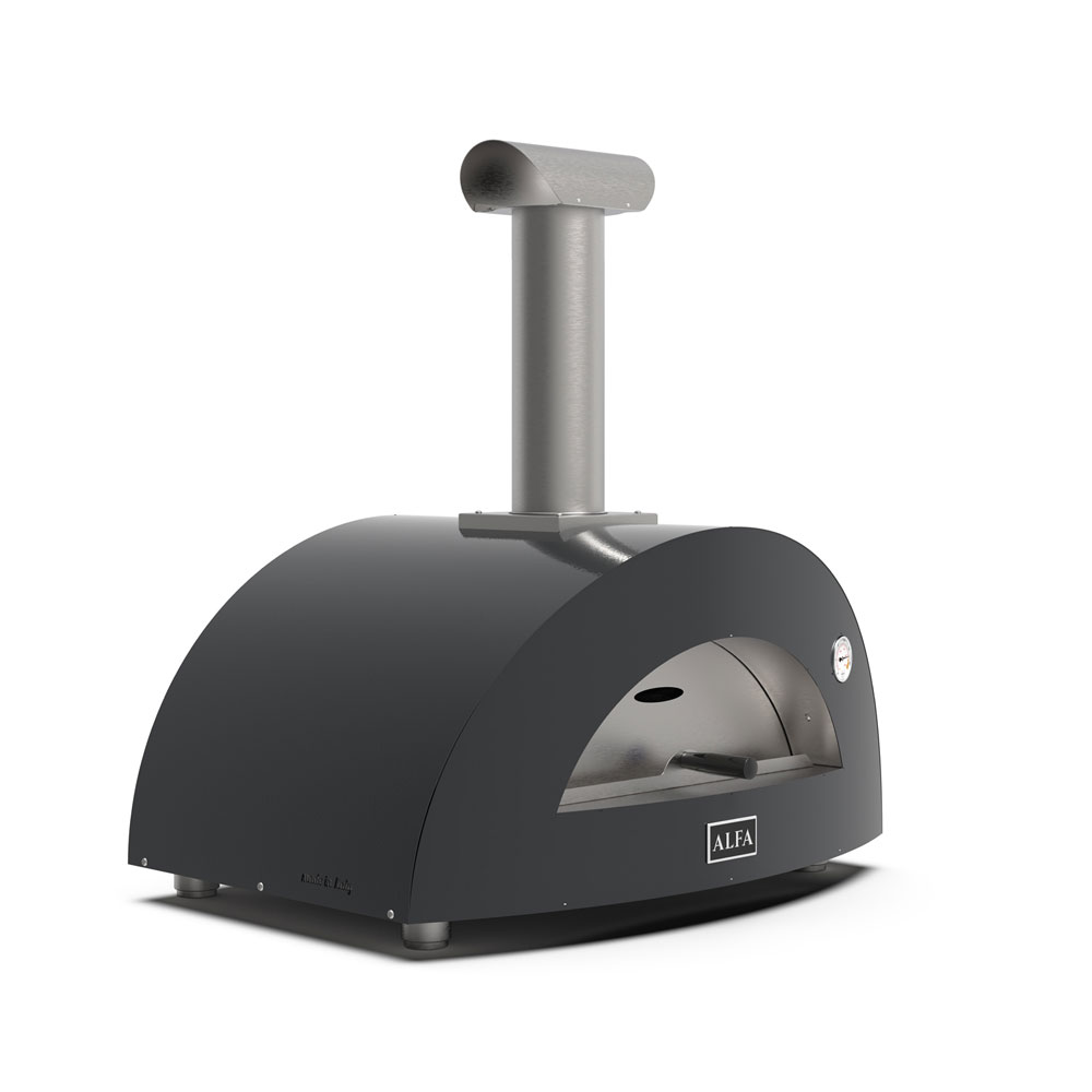 ALFA - 2 PIZZE wood, barva šedá