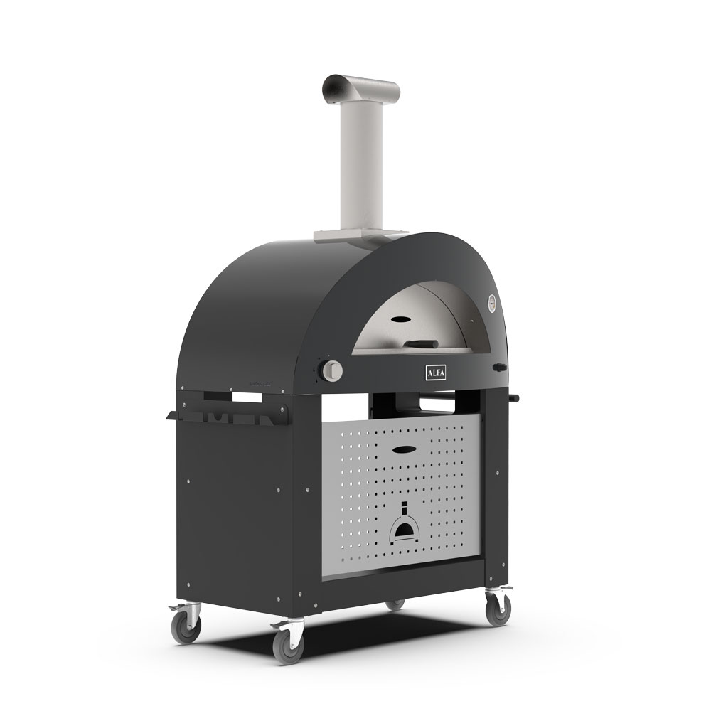 ALFA - podstava pro 3 PIZZE, barva černá