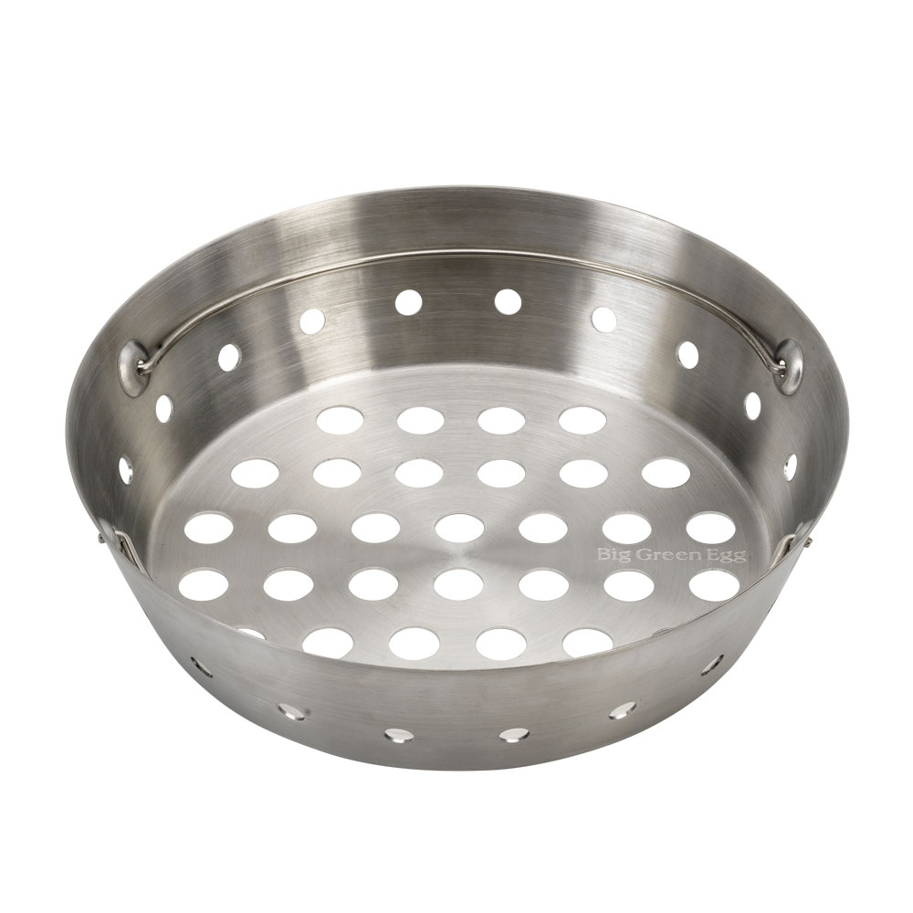 BGE - Nerezový koš na uhlí Large