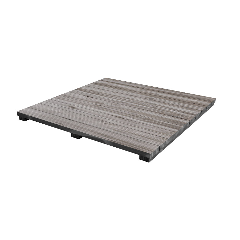 BGE - Výplň z drásaného akáciového dřeva