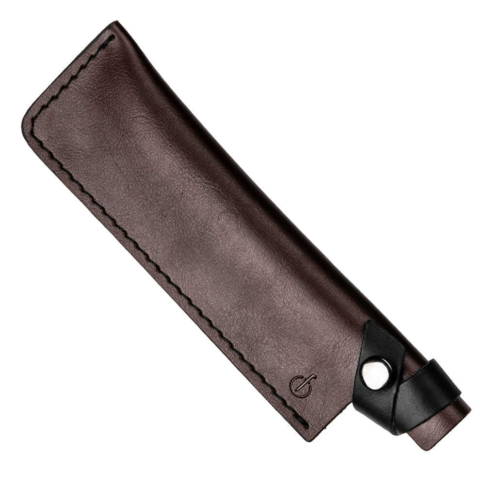 FORGED Leather - kožené pouzdro na japonský nůž na zeleninu
