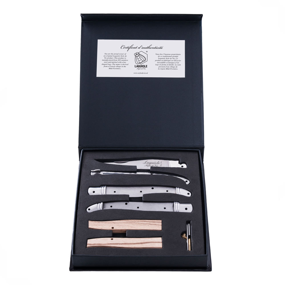 LAGUIOLE Luxury - vyrob si vlastní kapesní nůž