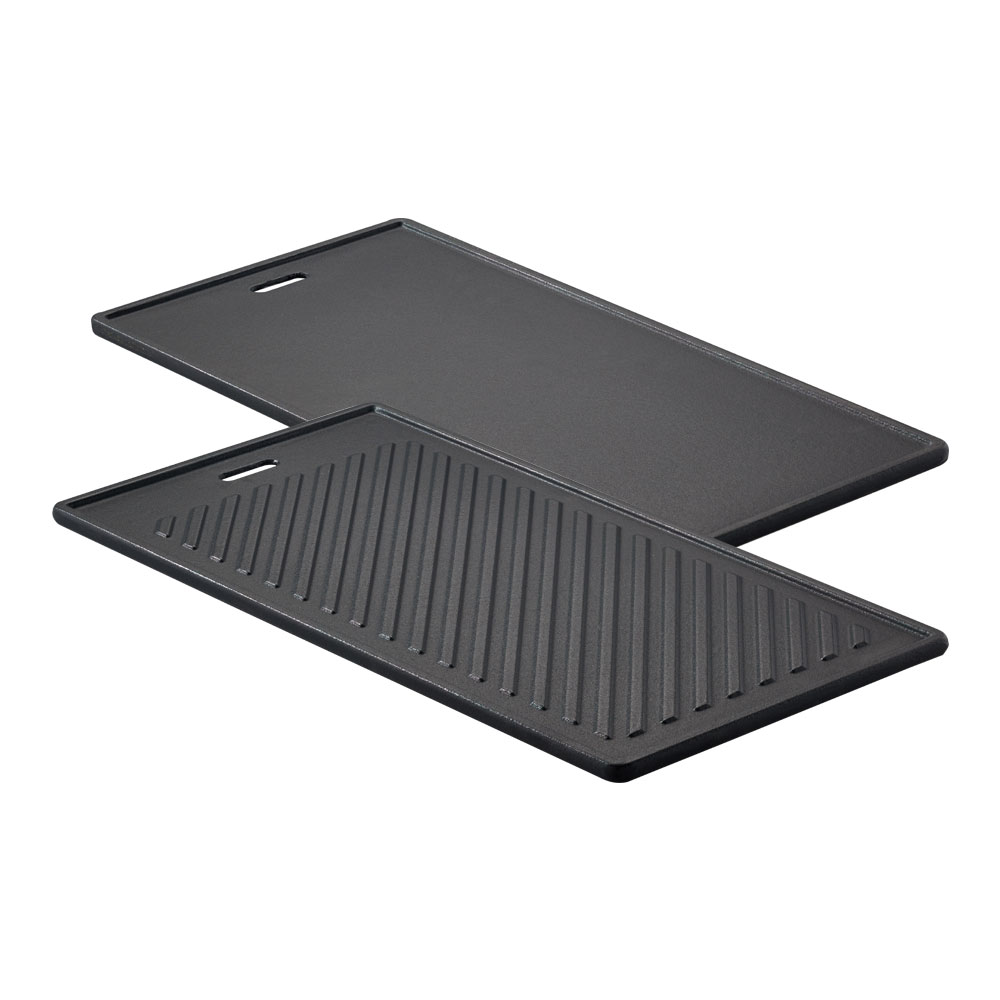 Litinová grilovací deska Videro 24 x 45 cm