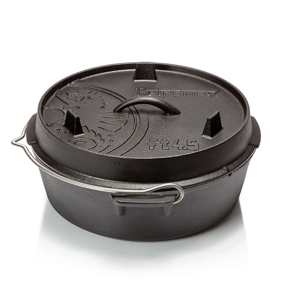 Litinový kotlík bez nožiček ft4,5 "Dutch Oven" 3,5 l