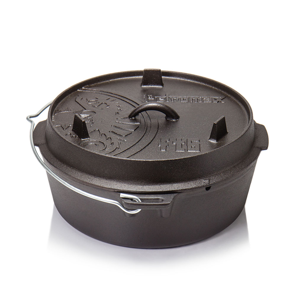 Litinový kotlík bez nožiček ft6 "Dutch Oven" 5,5 l