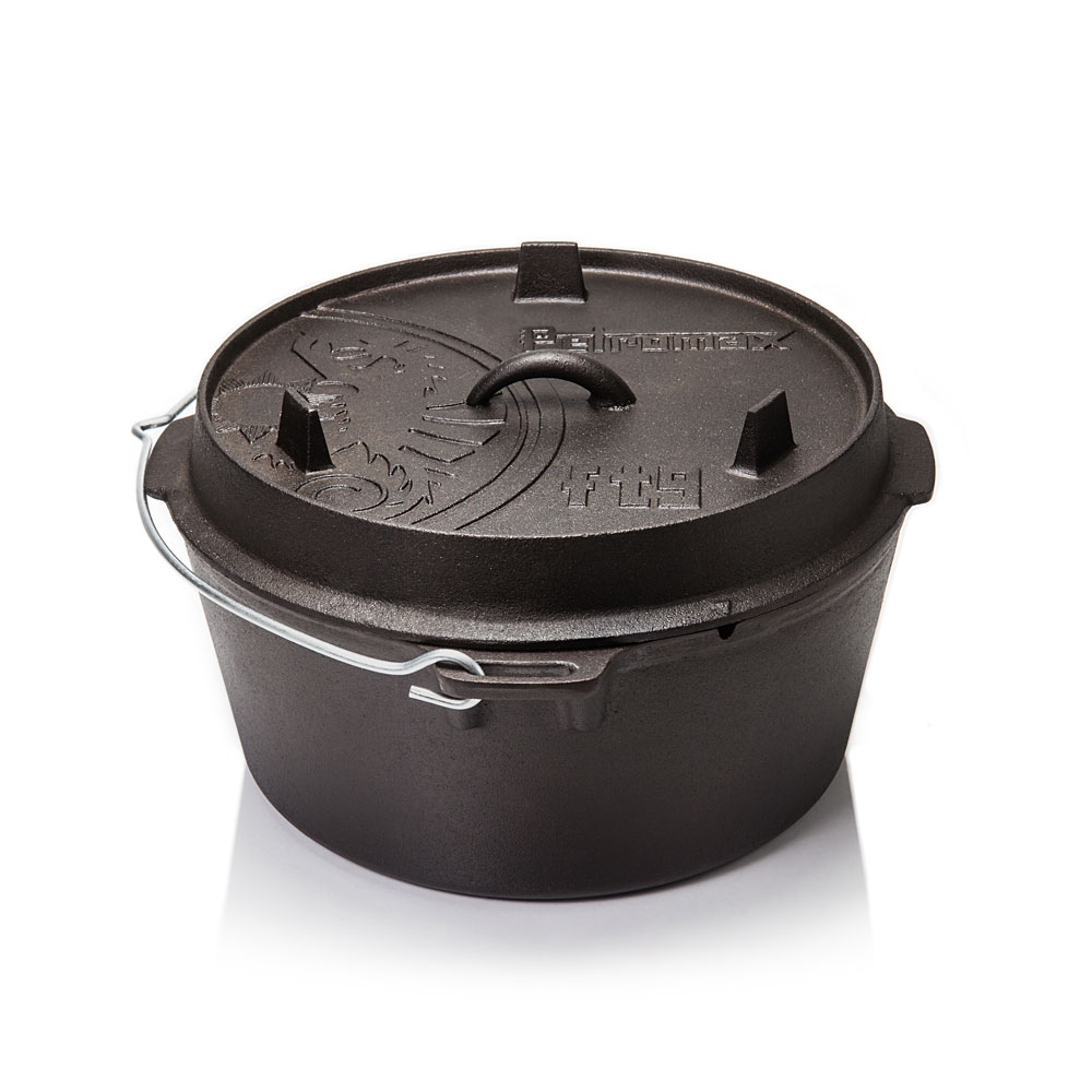 Litinový kotlík bez nožiček ft9 "Dutch oven" 7,5 l