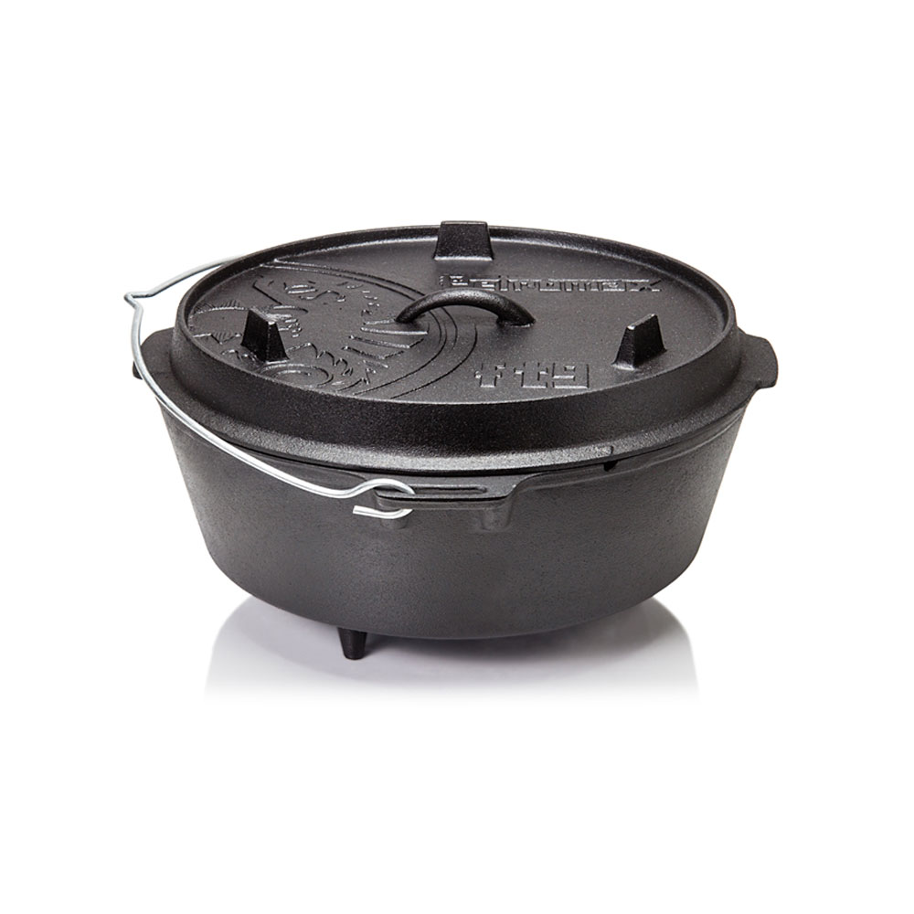 Litinový kotlík s nožičkami ft4,5 "Dutch Oven" 3,5 l