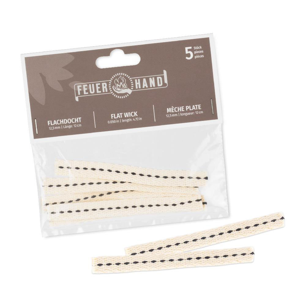 Náhradní knoty do petrolejové svítilny Feuerhand 276 (5 ks)