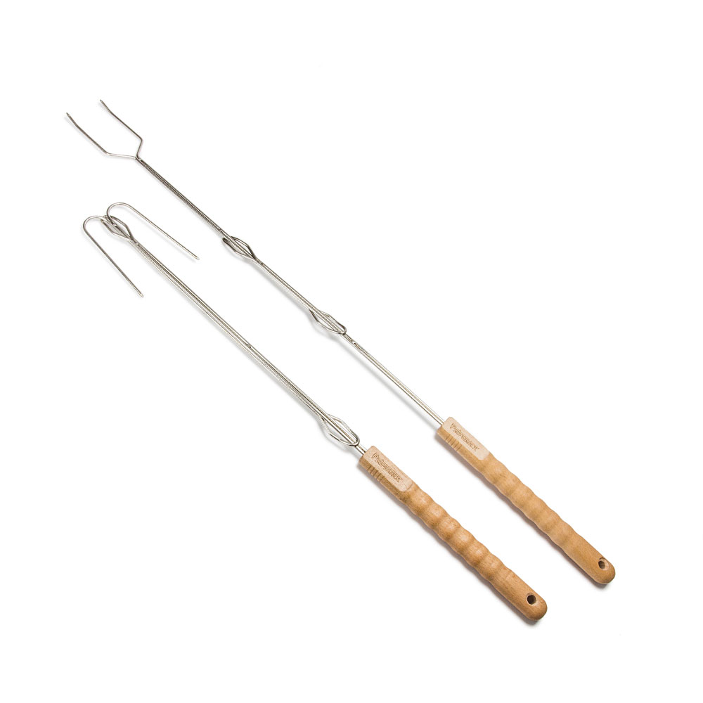 Opékačky k táboráku ls2 - vidlice zahnutá, 2 ks