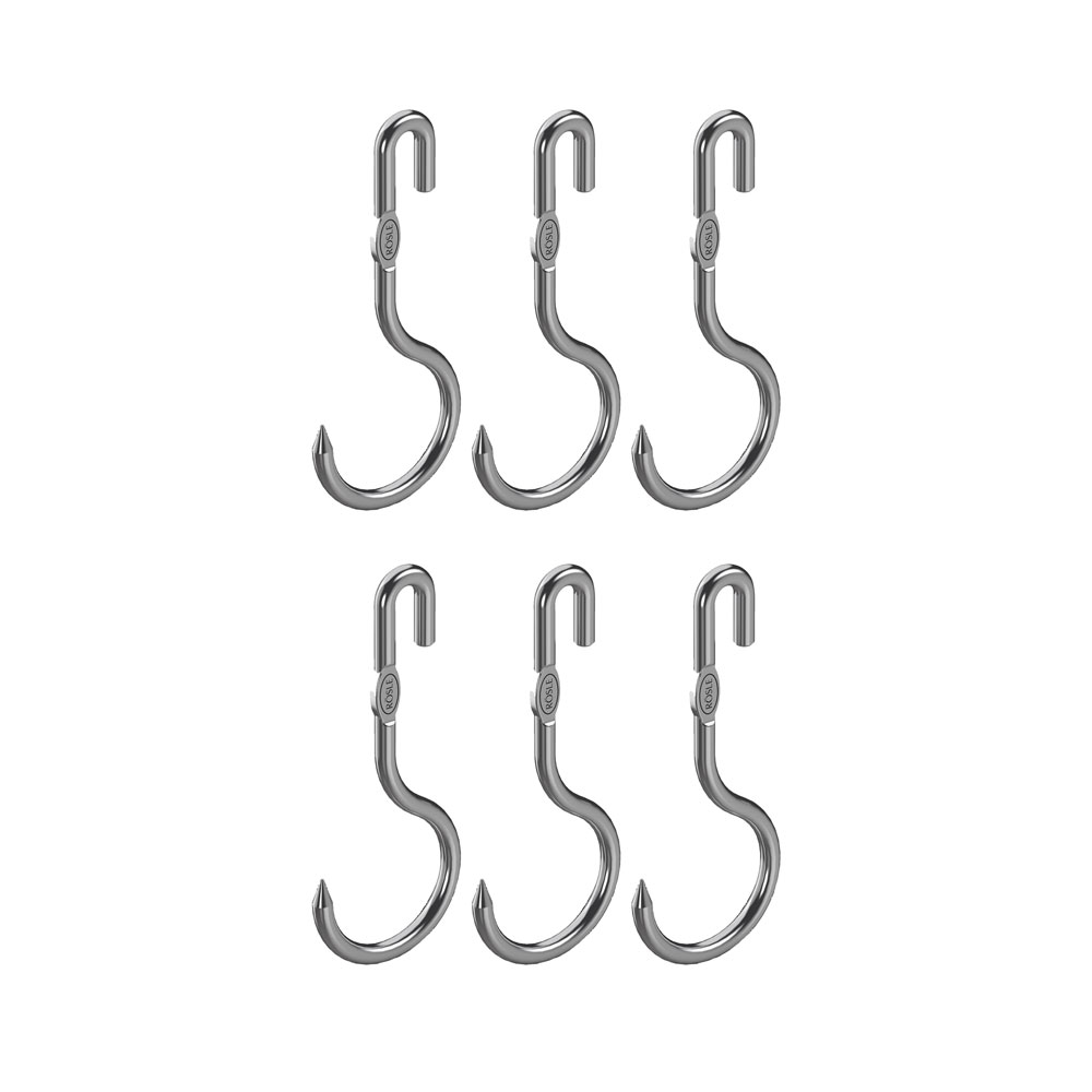 VÝPRODEJ_Háčky do udírny No. 1 F50-S  (6 ks)